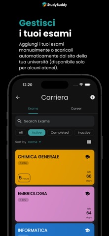 StudyBuddy - Università screenshot