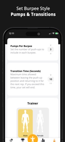 GOLDEN Burpees Tracker Screenshot 10 of 10
