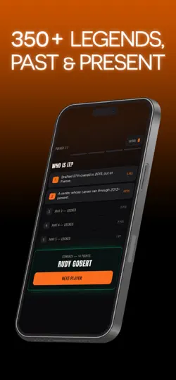 Screenshot von Guess The NBA Player auf dem iPhone 3