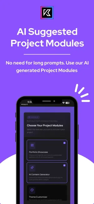 Kulp.AI - Software in Seconds screenshot 3