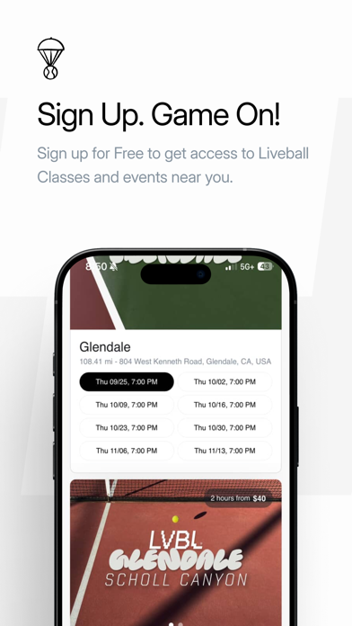 Screenshot 4 of LVBL Liveball Club App