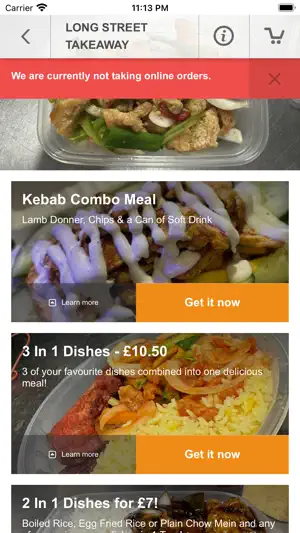 Long Street Takeaway screenshot 3