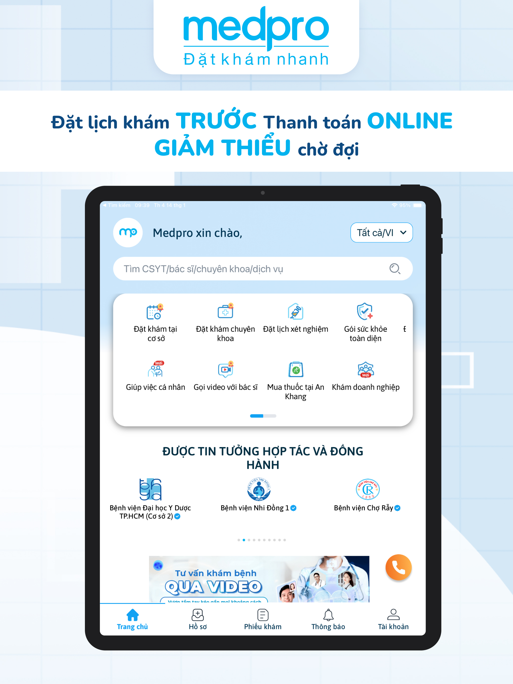 MEDPRO - Đặt Lịch Khám Bệnh screenshot 5