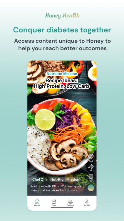 Honey Health Diabetes App