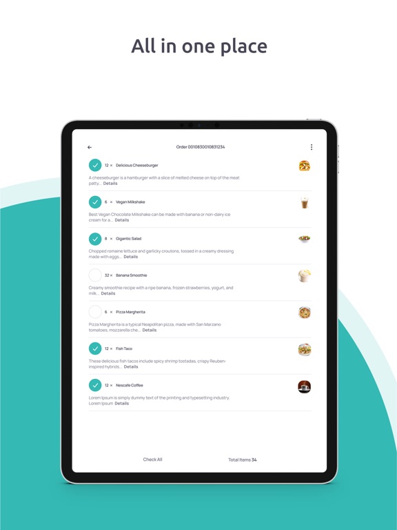 Cartwheel Driver iPad screenshot 6 - Food & Drink app