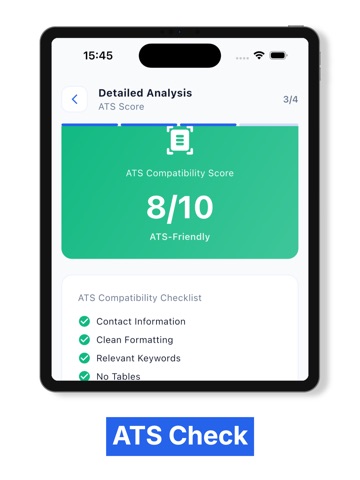 Resume Builder HYRE - CV Maker iPad screenshot