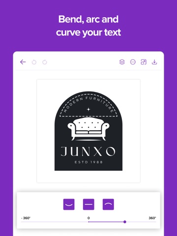 Logo Maker - Create Logo iPad screenshot