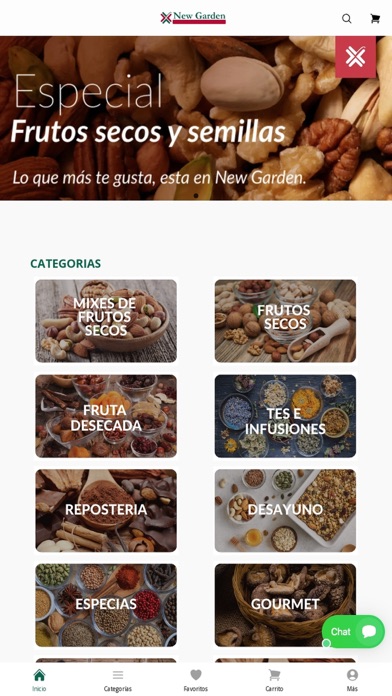 New Garden: Tienda Saludable iPhone screenshot 1