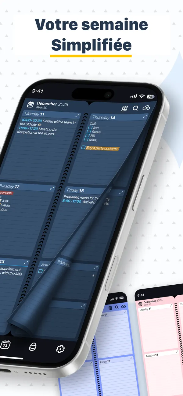 Screenshot #2 pour Planificateur de jour - Agenda