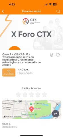 Xignux Eventos Screenshot 5 of 5