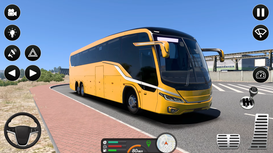 #2. Modern Bus Driving Games 3D (iOS) By: Mubeen Amin