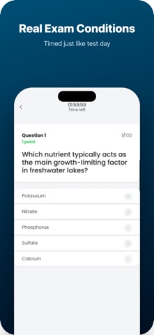 FE Environmental Practice Test screenshot