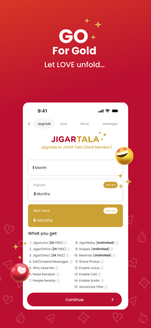 ‎JIGAR Persian Dating App Screenshot