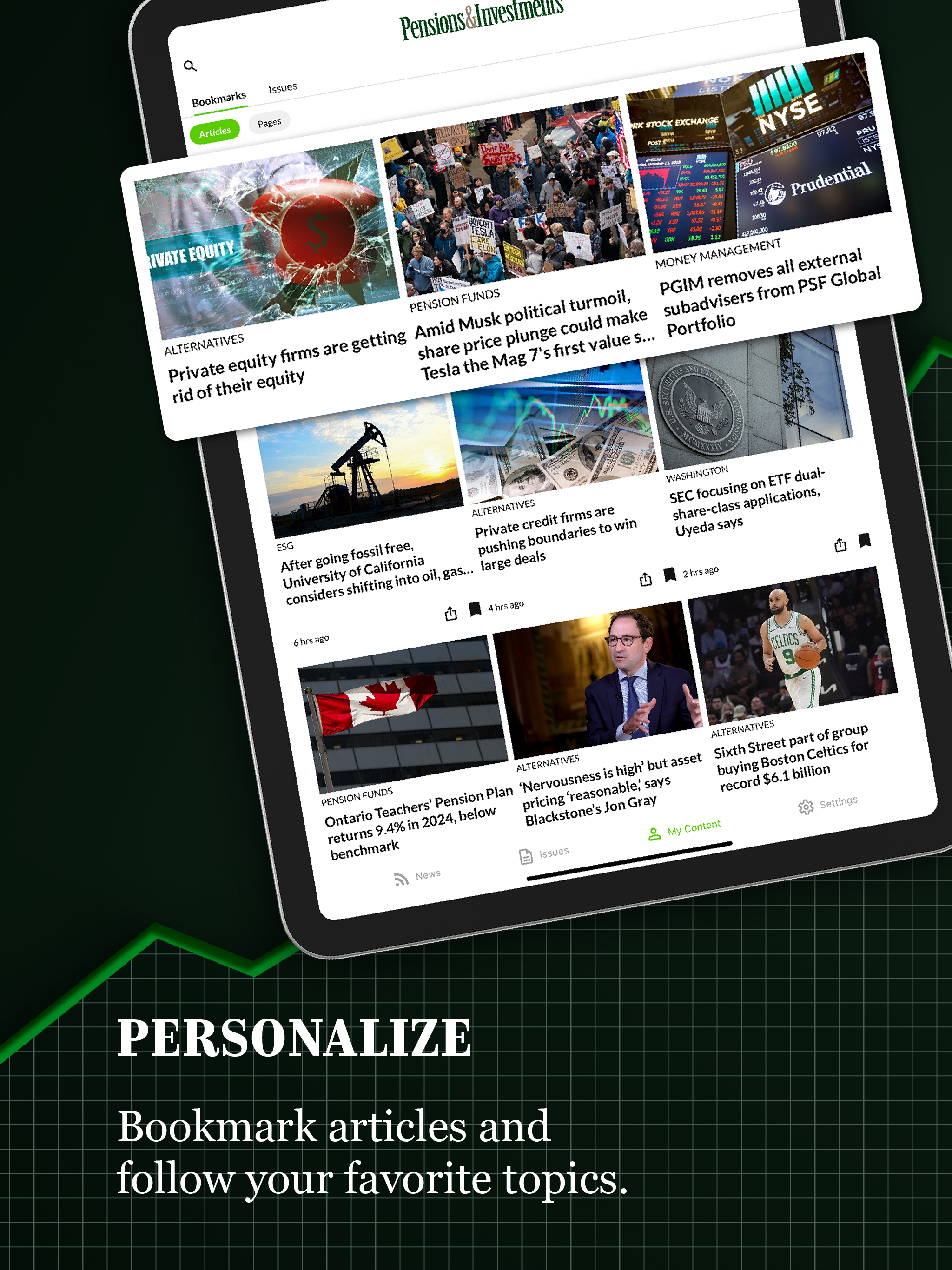 Pensions & Investments screenshot 5