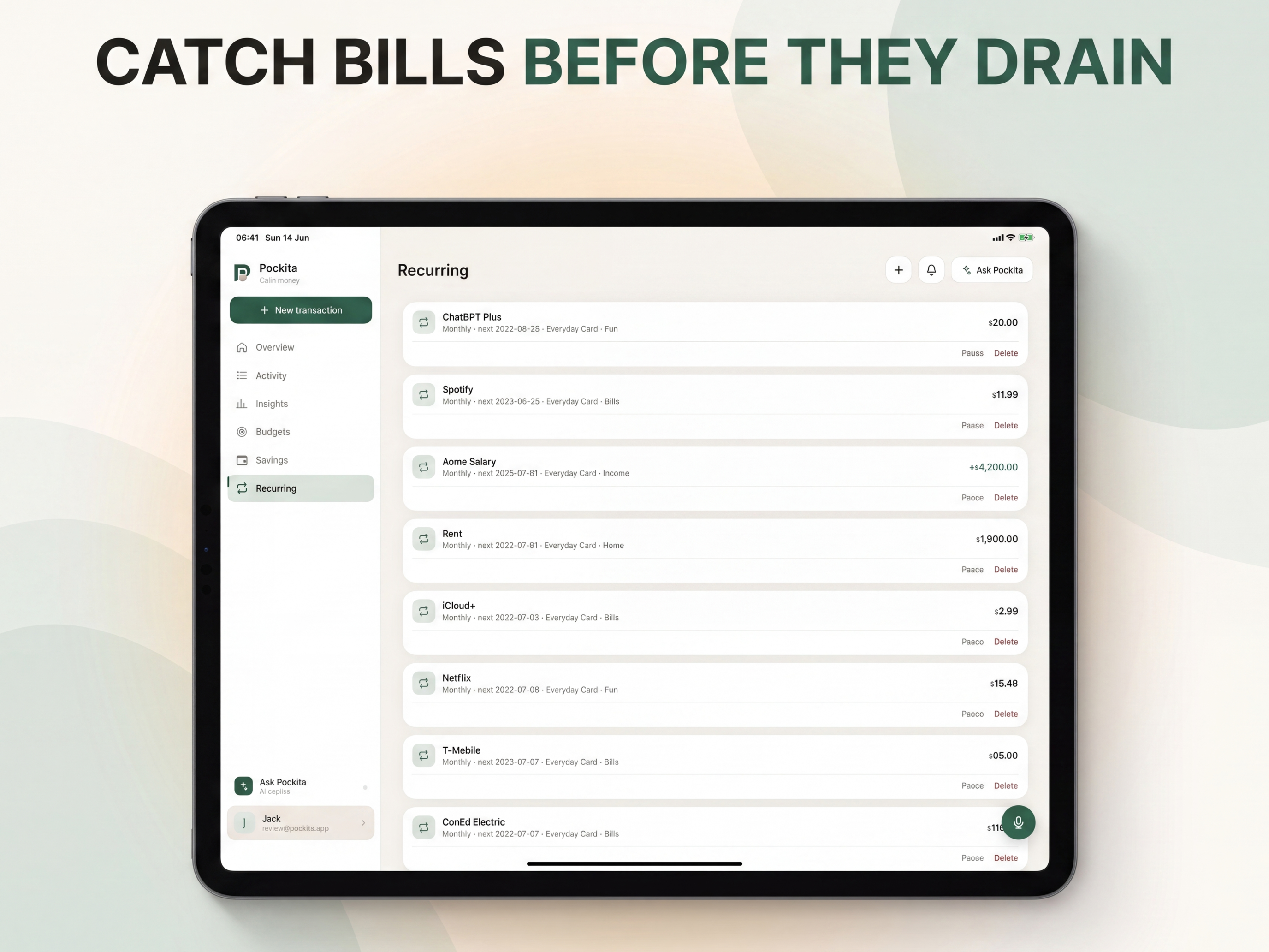 Pockita: AI Money Tracker screenshot 11