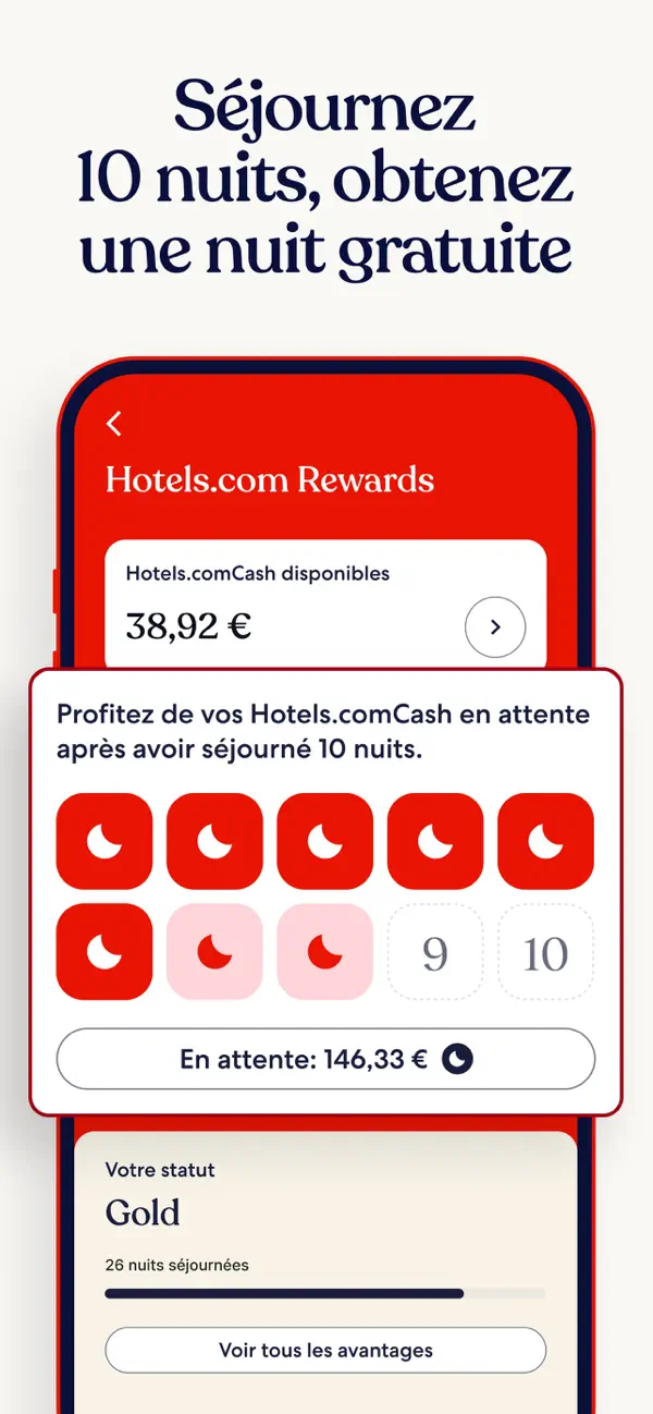 Screenshot #3 pour Hotels.com : hôtels et voyage