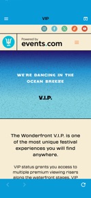 Wonderfront Festival screenshot