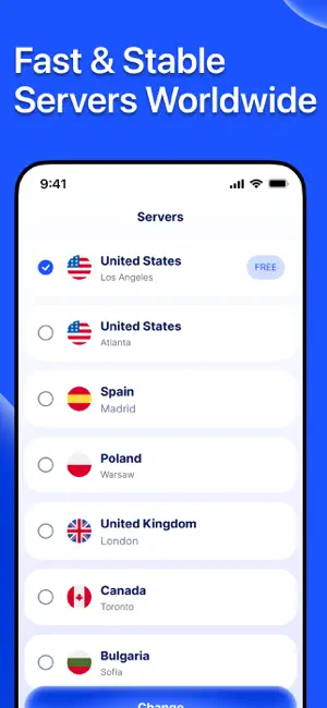 Stronix VPN - Data Protection screenshot 4