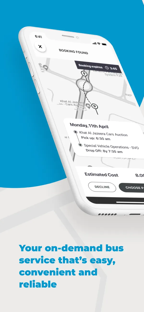Screenshot #1 pour Bus On Demand Sharjah