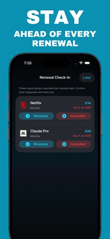 Sub Plus: Subscription Manager Screenshot 5 of 5