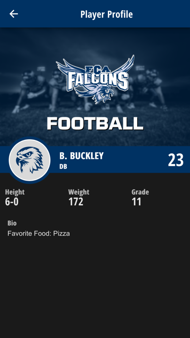 Franklin CA Falcons iPhone screenshot 7 - Sports app