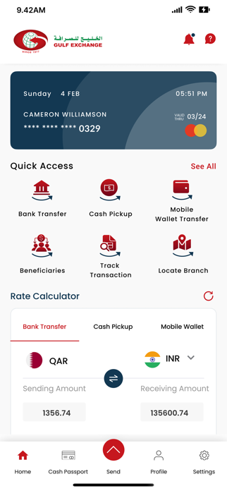 Gulf Exchange App Screenshot 2 of 6