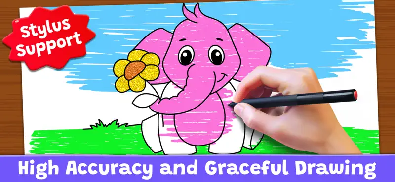 Coloring Games: Painting, Glow screenshot 7 of 10