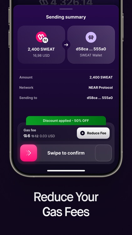 Sweat Wallet: Crypto & Rewards screenshot-3