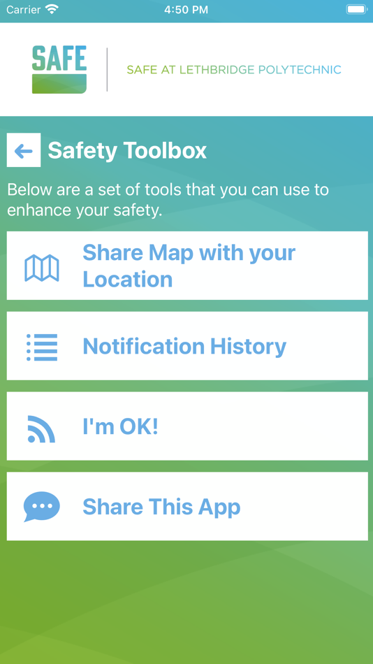 #6. SAFE at Lethbridge Polytechnic (iOS) 게시자: Lethbridge College