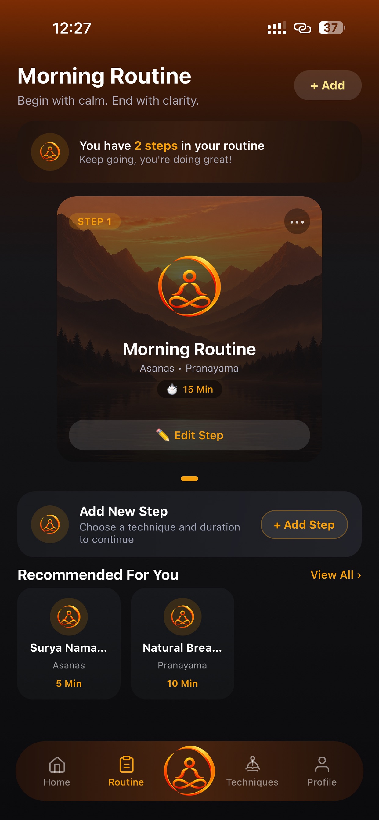 Screenshot 5 of Zone: Mind & Body Routines