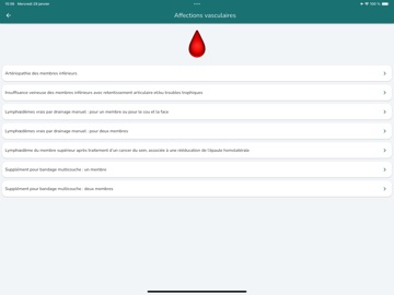 Cotation Kiné 2025 iPad screenshot