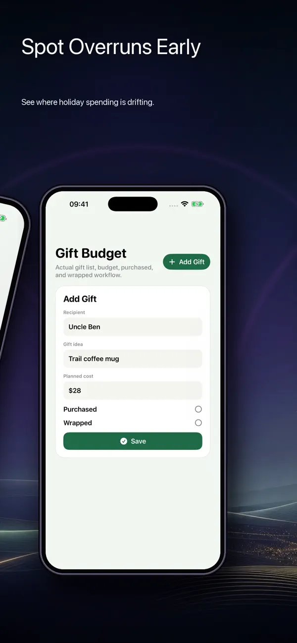 Screenshot #2 pour Christmas Gift Budget