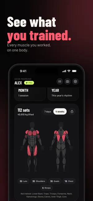 Gym Commitment: AI Workout Log screenshot 3