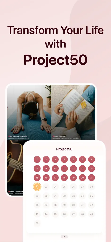 Project50 - Lifestyle App | MWM