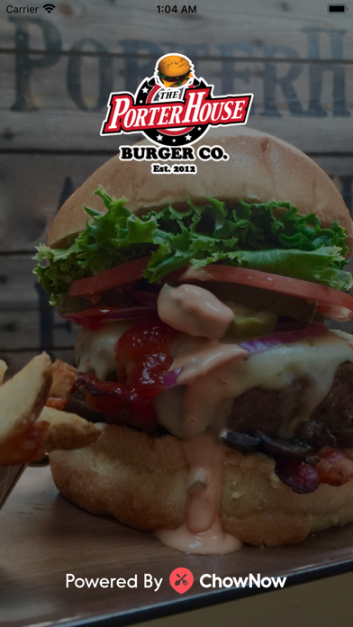 PorterHouse Burger Company Screenshot