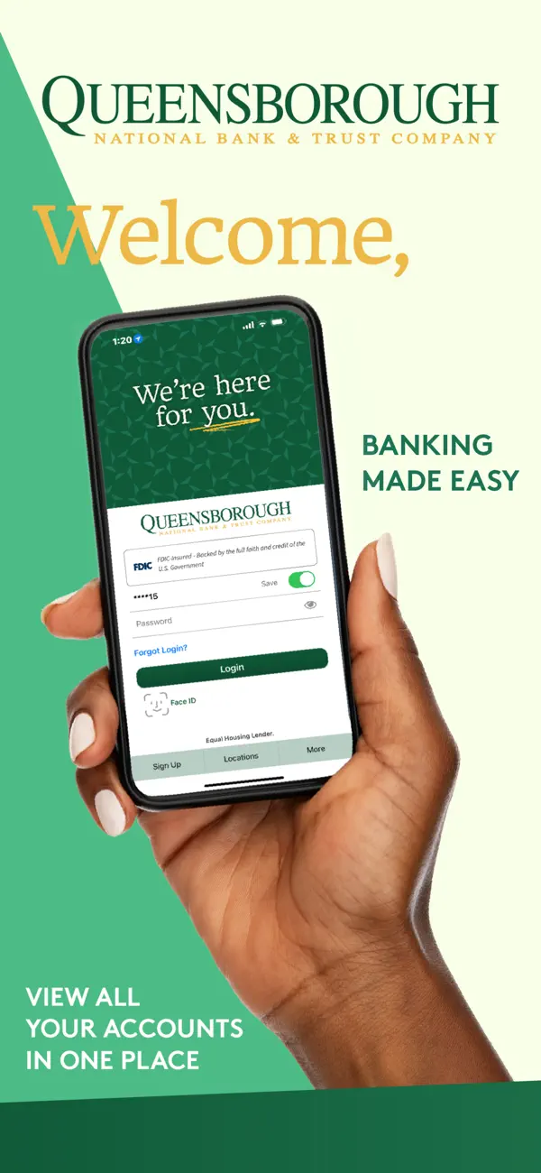 Screenshot #1 pour Q Mobile Banking