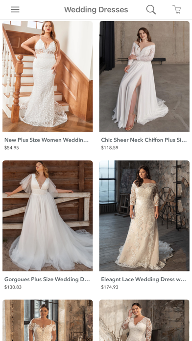 Cheap plus size evening dress Screenshot
