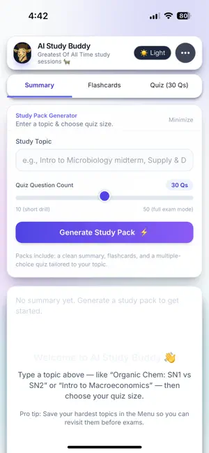 AI Study Buddy Uni Edition screenshot 2