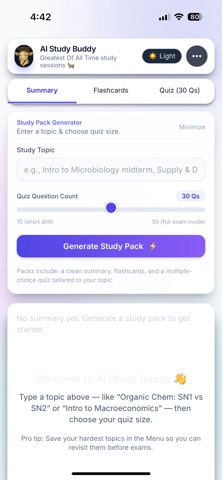 AI Study Buddy Uni Edition Screenshot 2 of 8