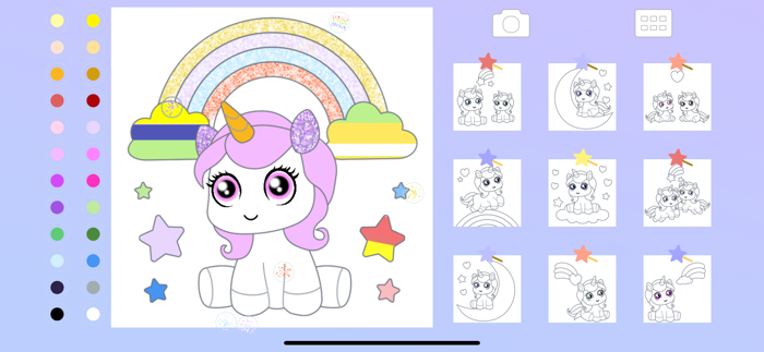 Unicorn Coloring Kid Toddler