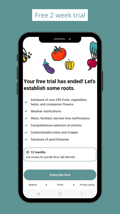 Garden Partner iPhone screenshot 10 - Lifestyle app
