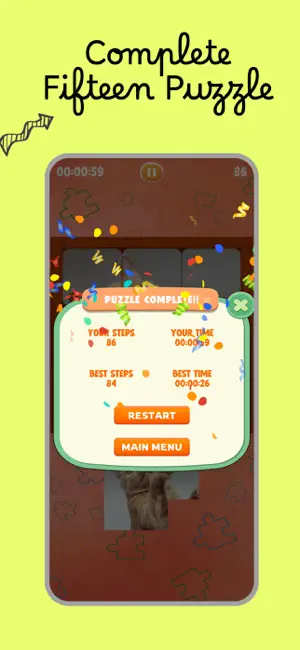 Fifteen Puzzle - Sliding Game screenshot 3