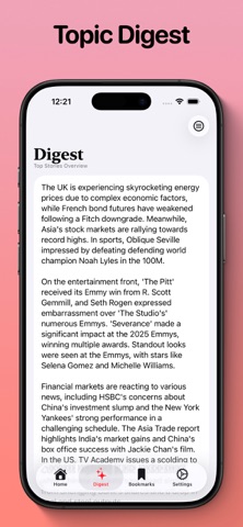 Ruby – Curated News Reader Screenshot 4 of 5