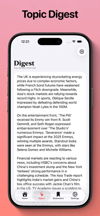 Ruby – Curated News Reader screenshot 4