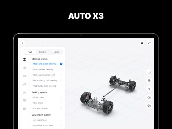 AutoX3 iPad screenshot 3 - Utilities app