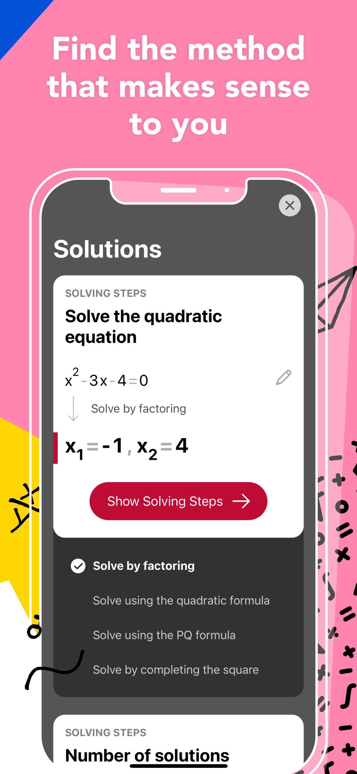 Photomath 스크린샷 2