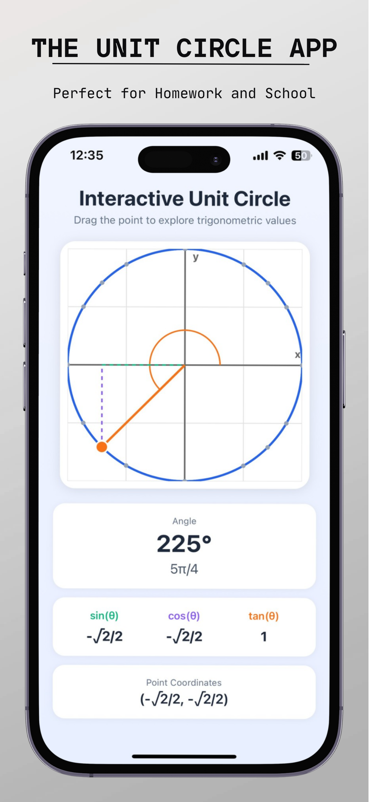 The Unit Circle App