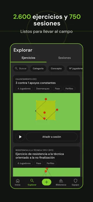 FútbolSesión para entrenadores screenshot 2