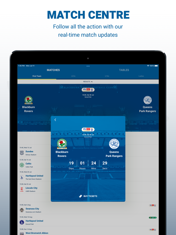 Screenshot #6 pour Blackburn Rovers F.C.