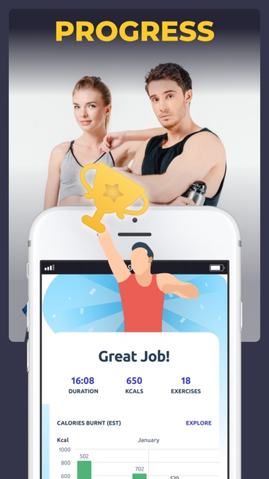 Pure Pilates - Workout at home Screenshot